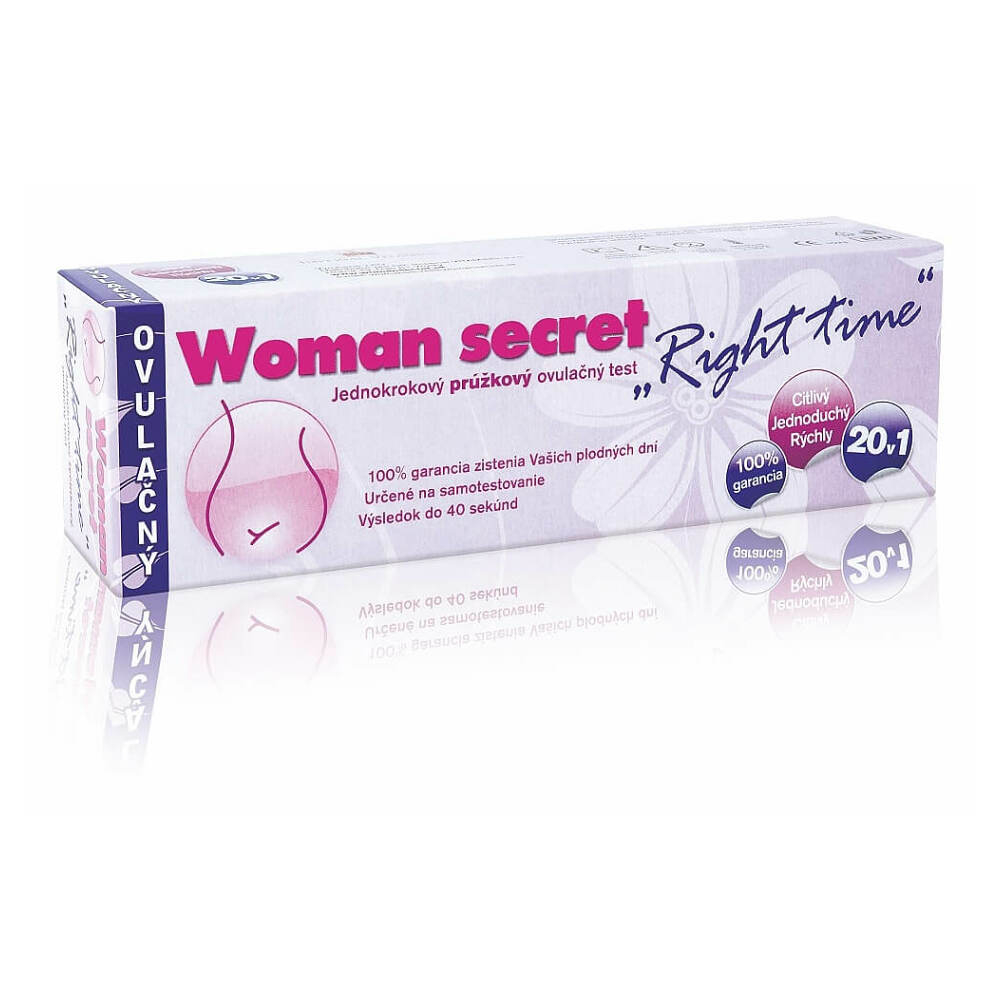 IMPERIAL VITAMINS Woman secret ovulačný test quot;Right timequot; 20v1