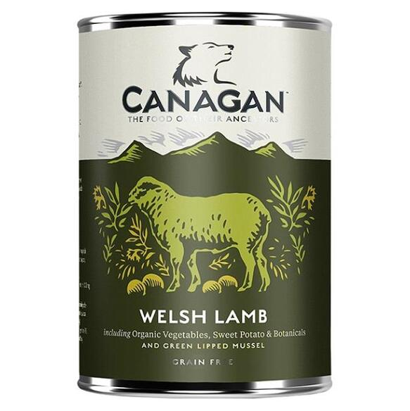 CANAGAN Welsh lamb konzerva pre psov 400 g