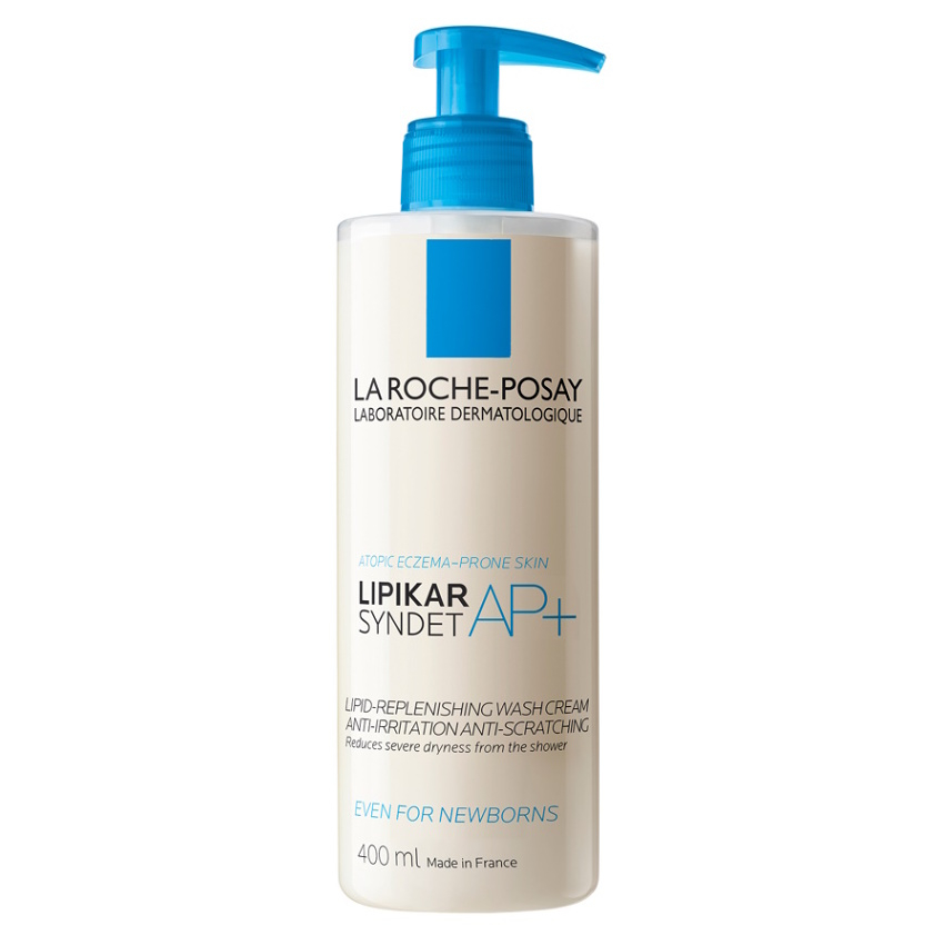 LA ROCHE-POSAY Lipikar Syndet AP relipidačný gél proti podráždeniu a svrbeniu suchej pokožky 400 ml