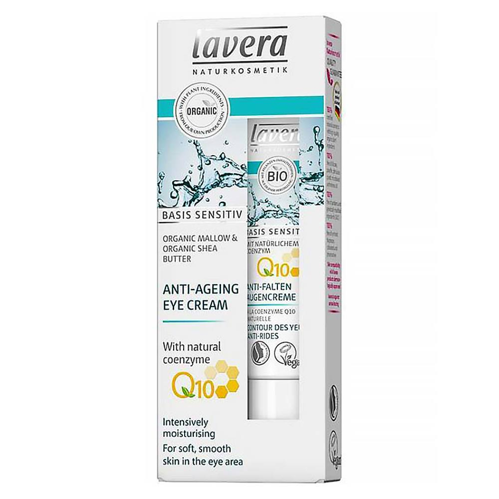 LAVERA Basis Sensitiv Očný krém Q10 15 ml