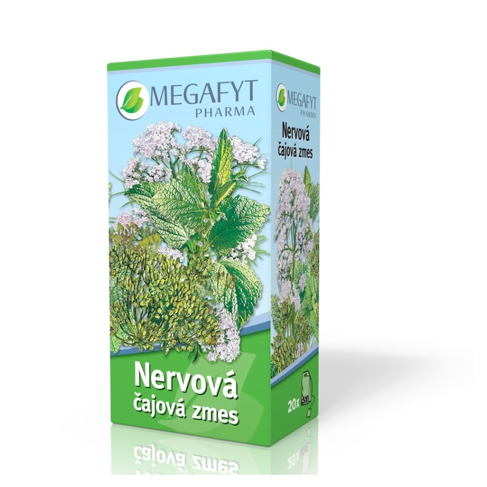 MEGAFYT Nervová čajová zmes záparové vrecúška 20x1,5 g