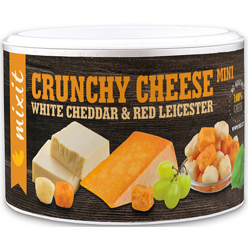 MIXIT Chrumkavý syr white cheddar  red leicester 70 g