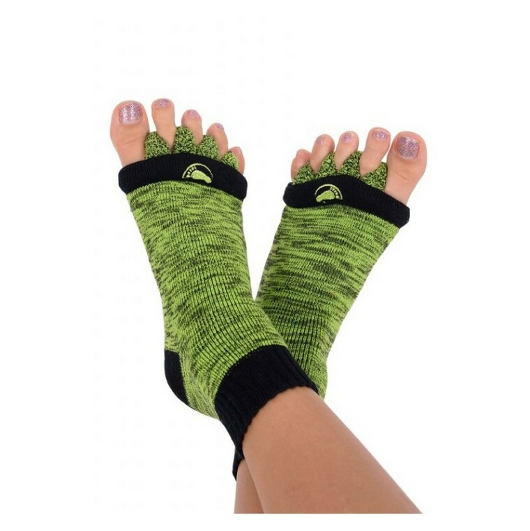 HAPPY FEET Adjustačné ponožky green veľkosť L