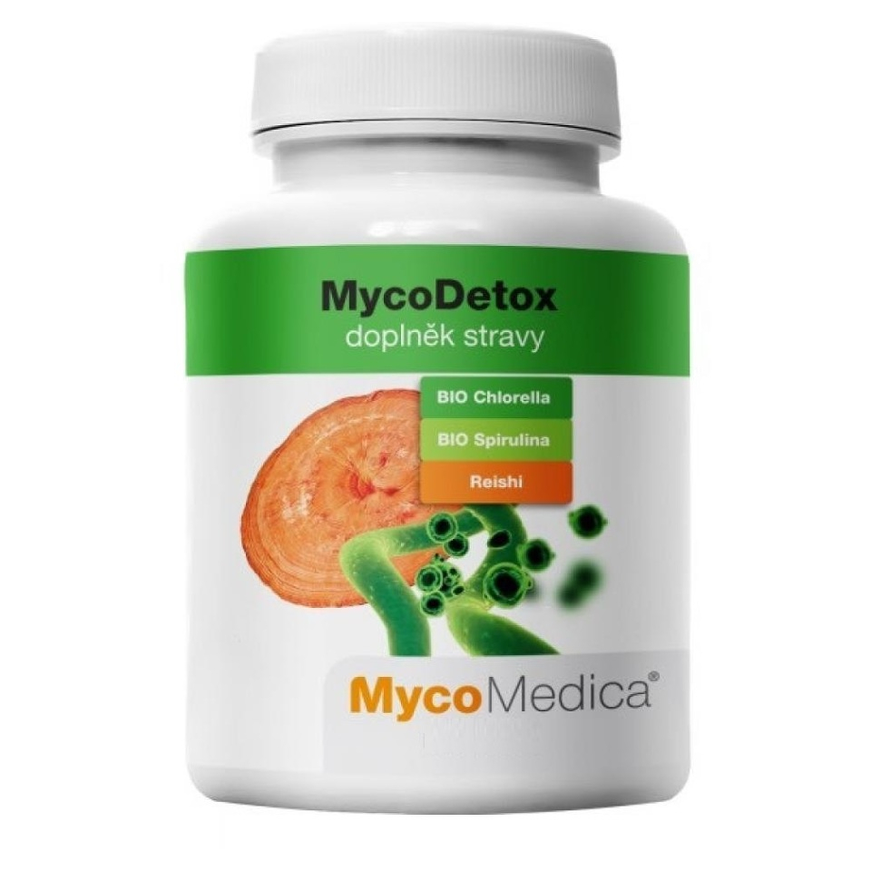 MYCOMEDICA MycoDetox 120 rastlinných kapsúl