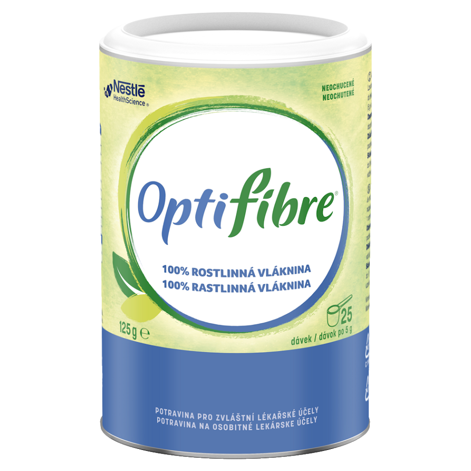 OPTIFIBRE 100 percent rastlinná vláknina 125 g