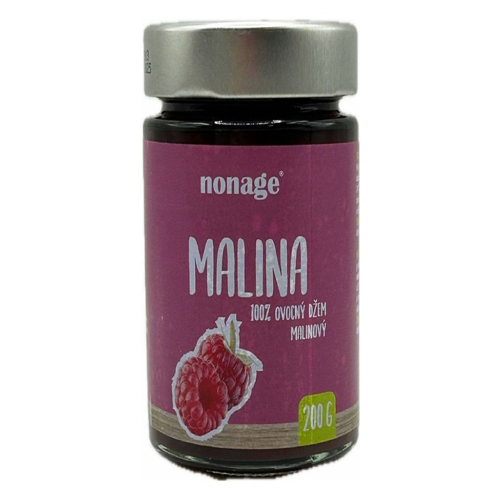 NONAGE Malinový ovocný džem 200 g