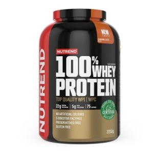 NUTREND 100 percent Whey proteín jahoda 2250 g