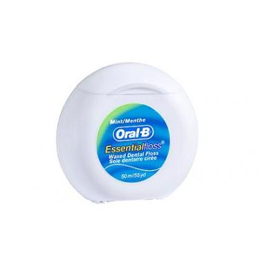 ORAL-B Zubná niť EssentialFloss Mint Wax 50 m