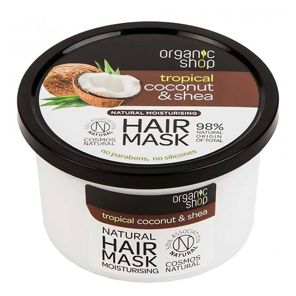ORGANIC SHOP Hydratačná vlasová maska Kokos a Bambucké maslo 280 ml