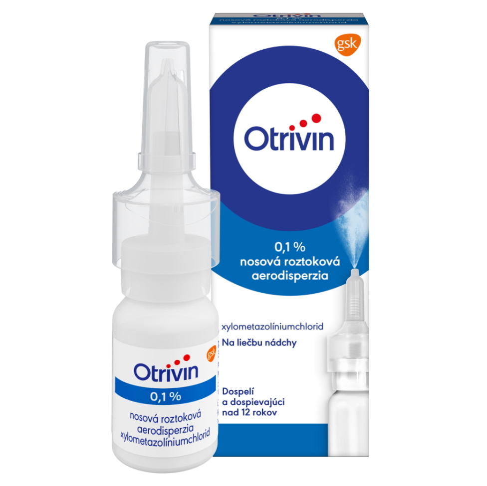 OTRIVIN 0,1 percent nosová roztoková aerodisperzia 10 ml