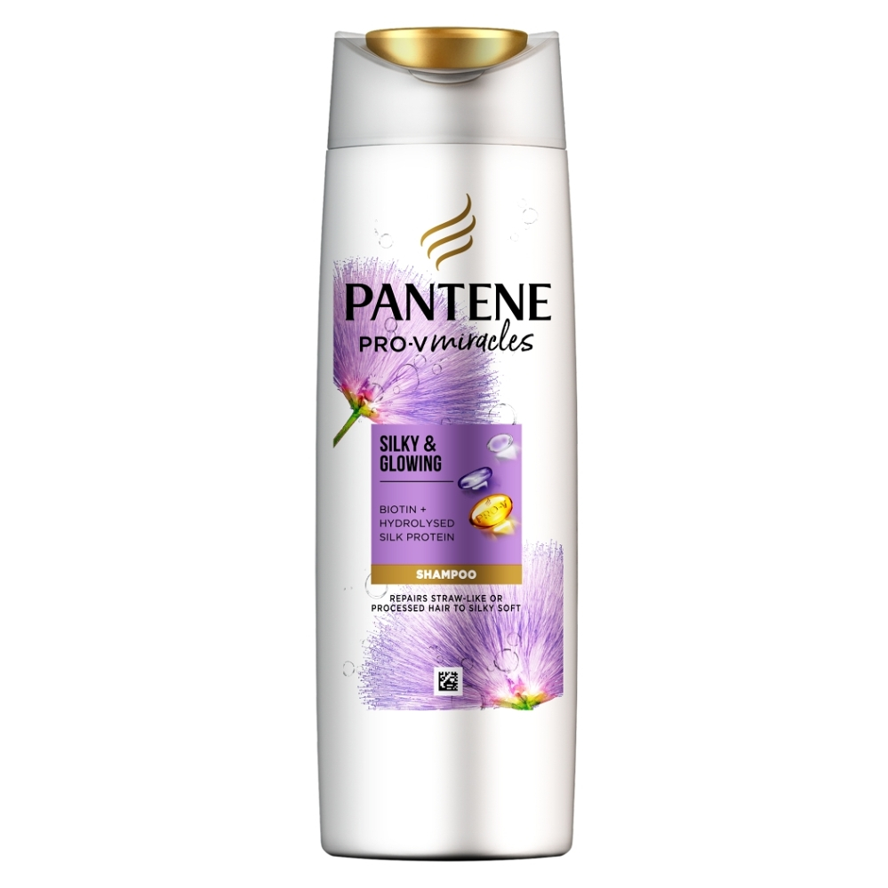 PANTENE PRO Šampón na vlasy Silky  Glowing 300 ml