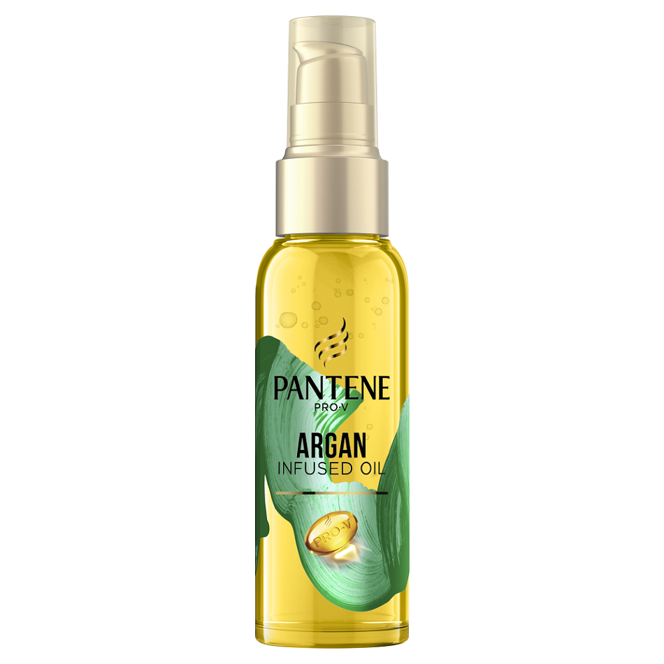 PANTENE PRO-V Smooth  Sleek Vlasový olej s arganom 100 ml