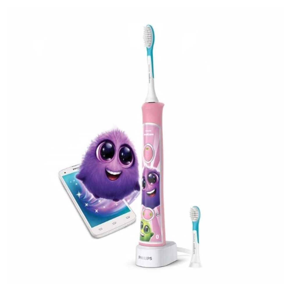 PHILIPS SONICARE for Kids Pink HX635242 Ružová sonická elektrická zubná kefka pre deti