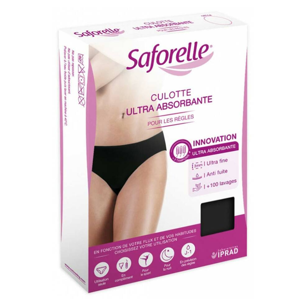 SAFORELLE Ultra absorpčné menštruačné nohavičky 40