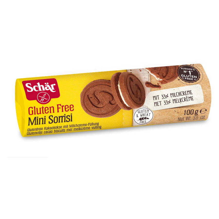 SCHÄR Mini Sorrisi  bezlepkové sušienky 100 g