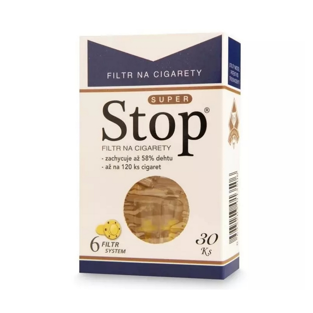 STOPFILTR Super filter na cigarety 3 x 30 ks