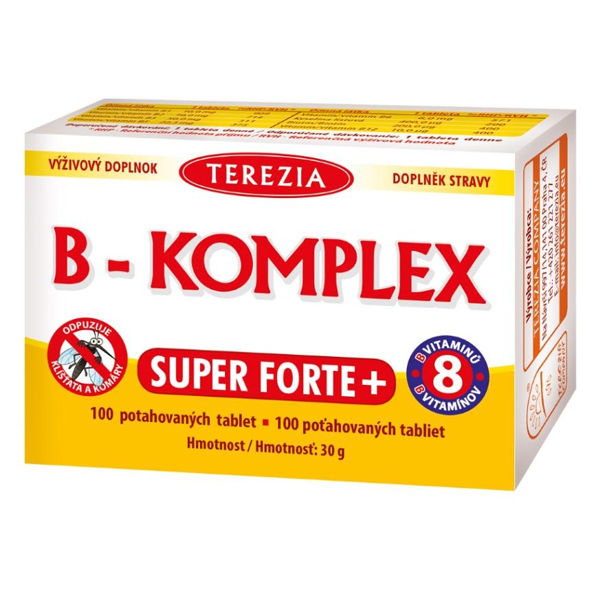 TEREZIA B-Komplex Super Forte  100 tabliet