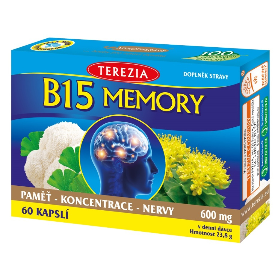 TEREZIA B15 Memory 60 kapsúl