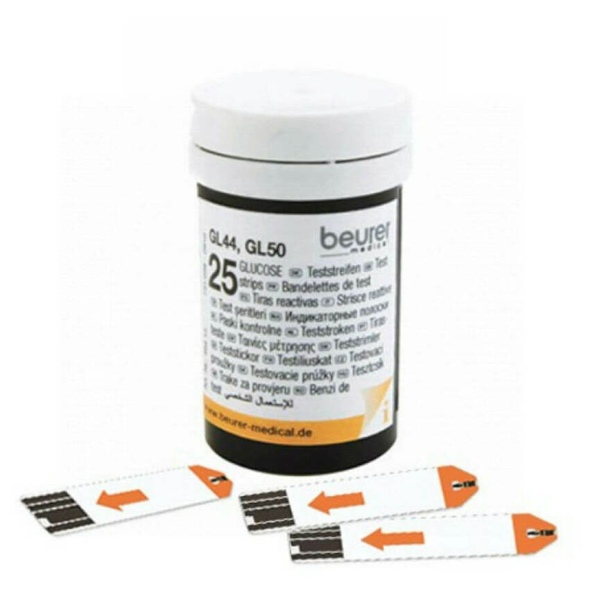 BEURER Testovacie prúžky ku glukometru GL 44GL 50 2 x 25 kusov