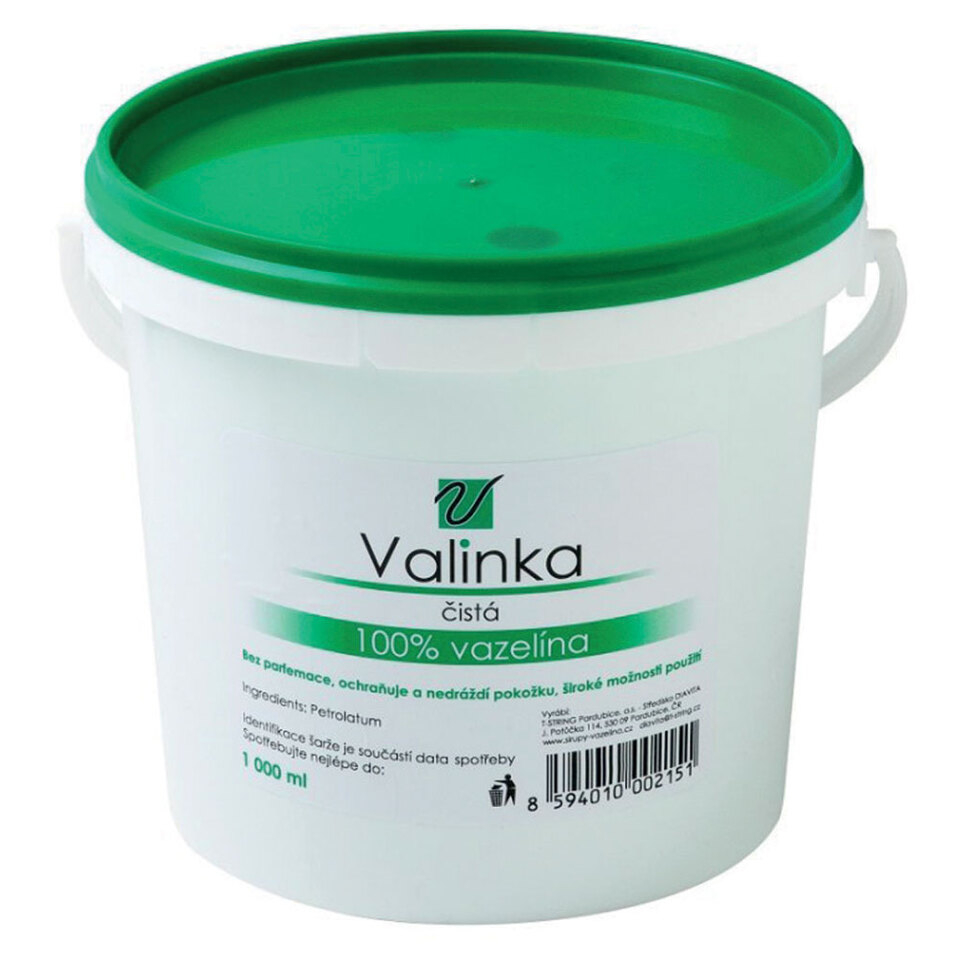 VALINKA 100 percent čistá Vazelína 1000 ml