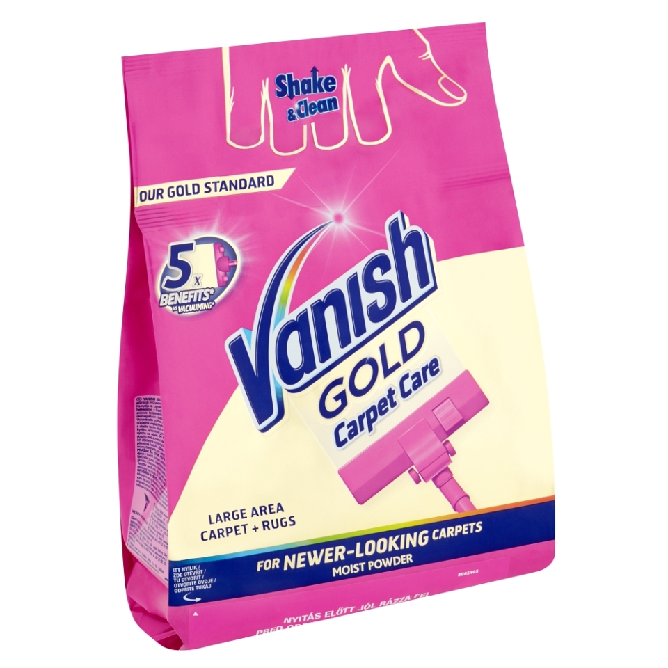 Vanish Prášok na koberce Clean - Fresh 650 ml