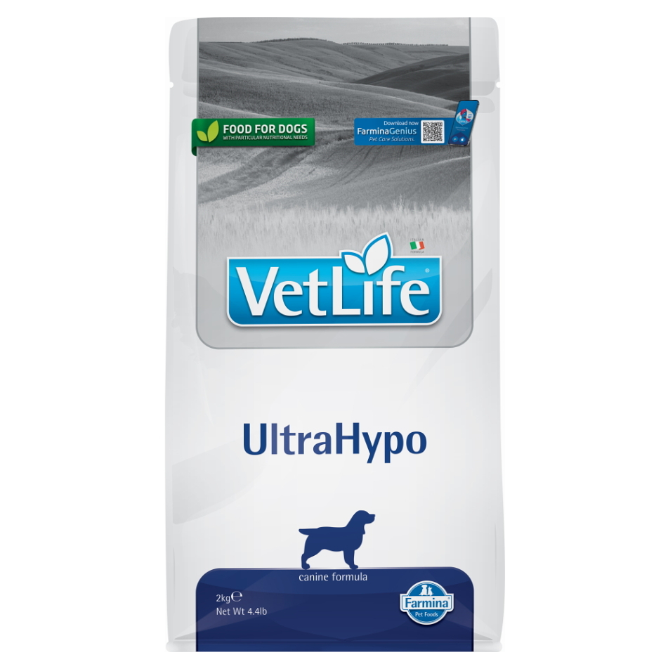 VET LIFE Natural Ultrahypo granule pre psov, Hmotnosť balenia (g): 12 kg