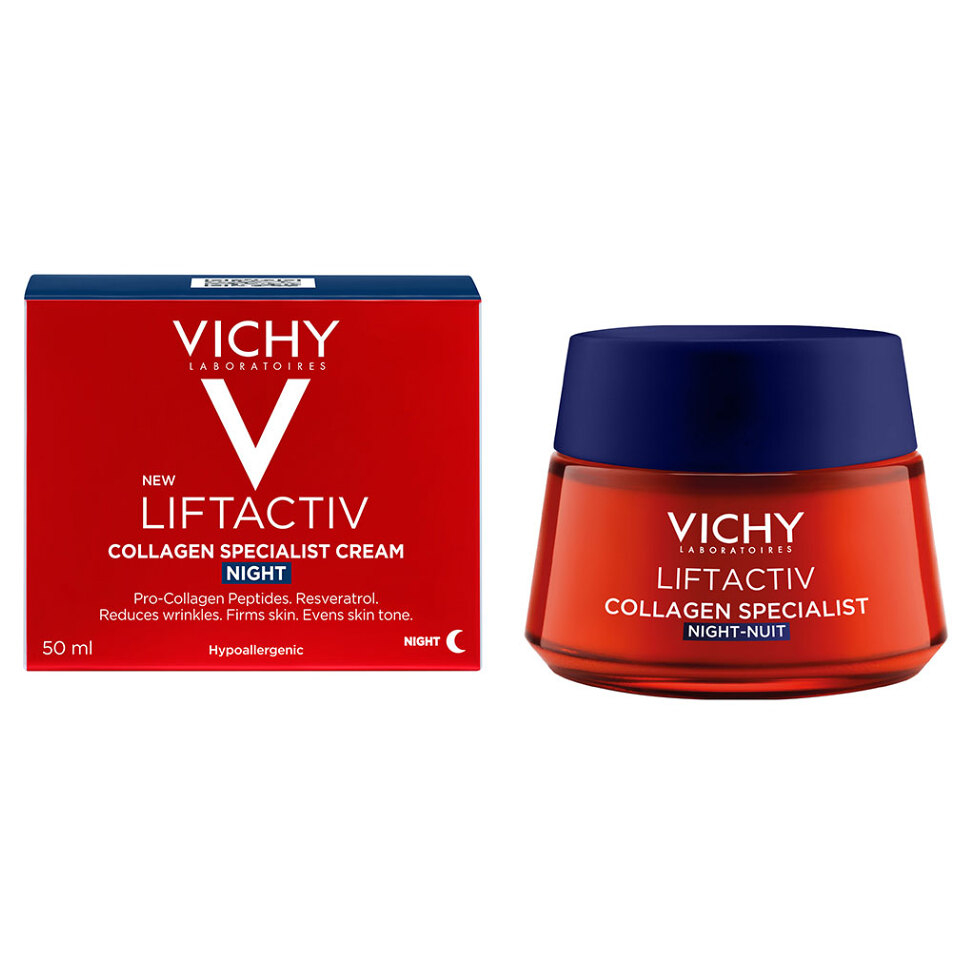 VICHY Liftactiv collagen specialist nočný krém 50 ml