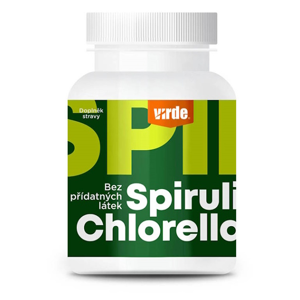 VIRDE Spirulina  chlorella 100 tabliet