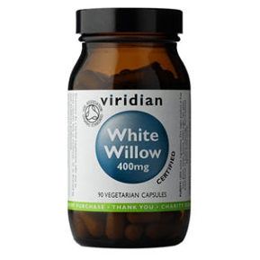 VIRIDIAN Nutrition White Willow Bark 400 mg 90 kapsúl