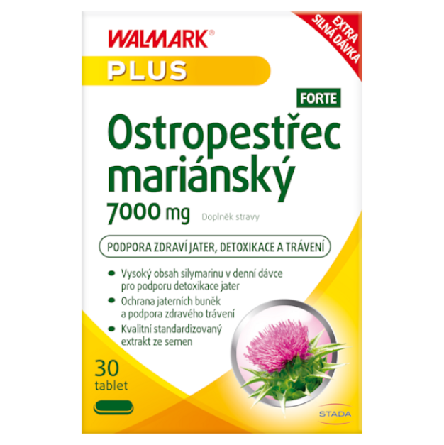 WALMARK Pestrec mariánsky 7000 mg forte 30 tabliet