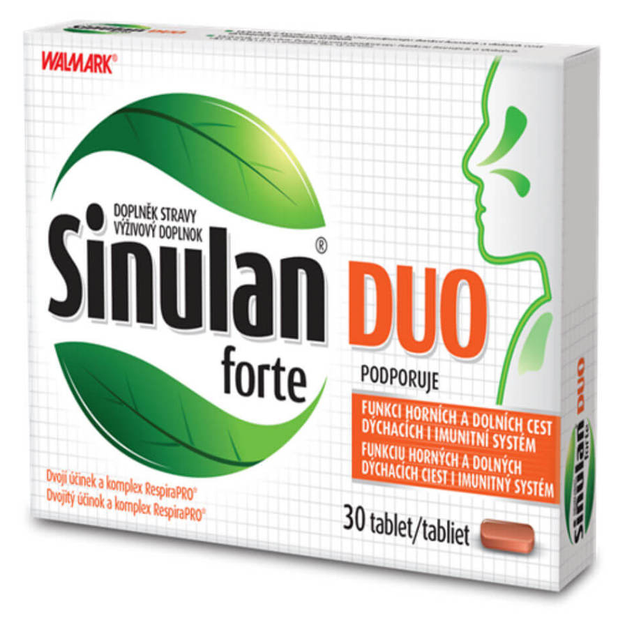 WALMARK Sinulan Duo Forte 30 tabliet