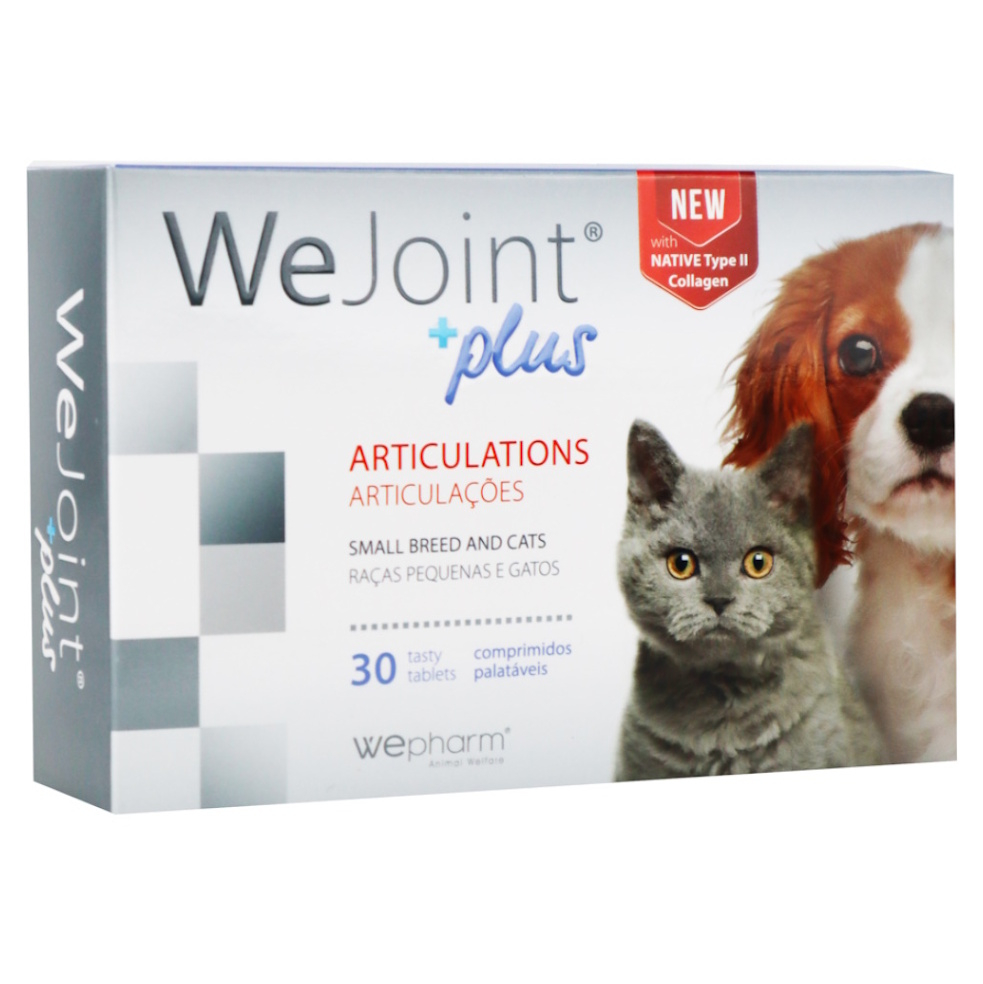 WEPHARM WeJoint Plus small breeds  cats pre psov a mačky 30 tabliet