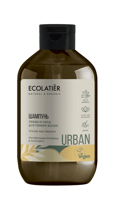 Šampón s Aloe vera na posilnenie vlasov - EcoLatier Urban - 600ml