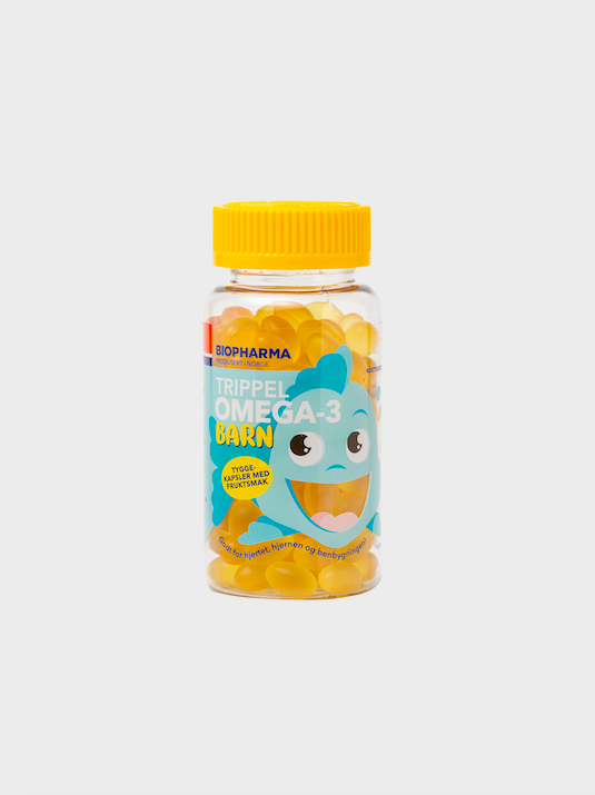 OMEGA 3 – rybí olej - detské žuvacie kapsule - Biopharma - 120 kapsúl