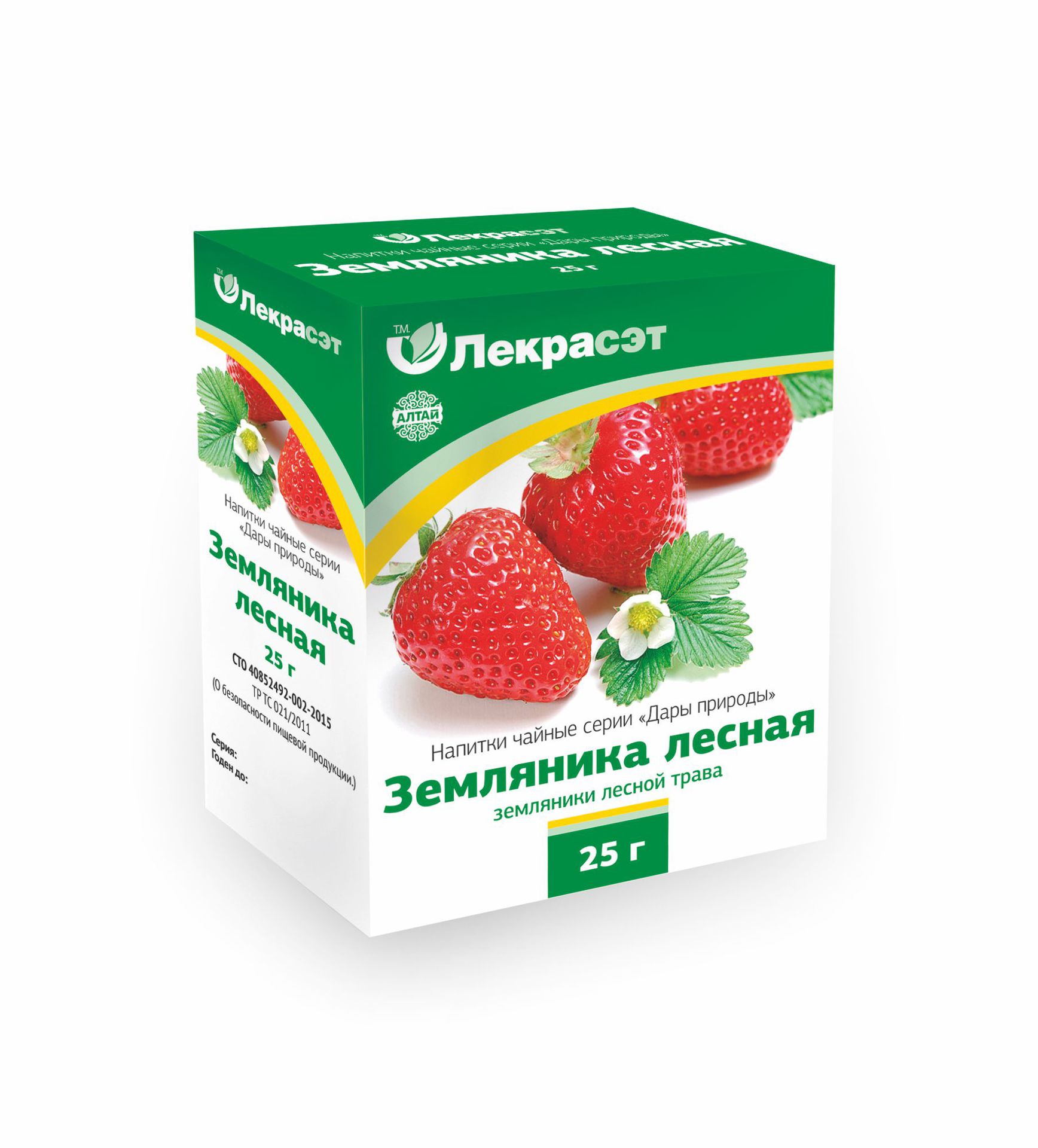 Čaj Jahoda lesná - Lekraset - 25 g