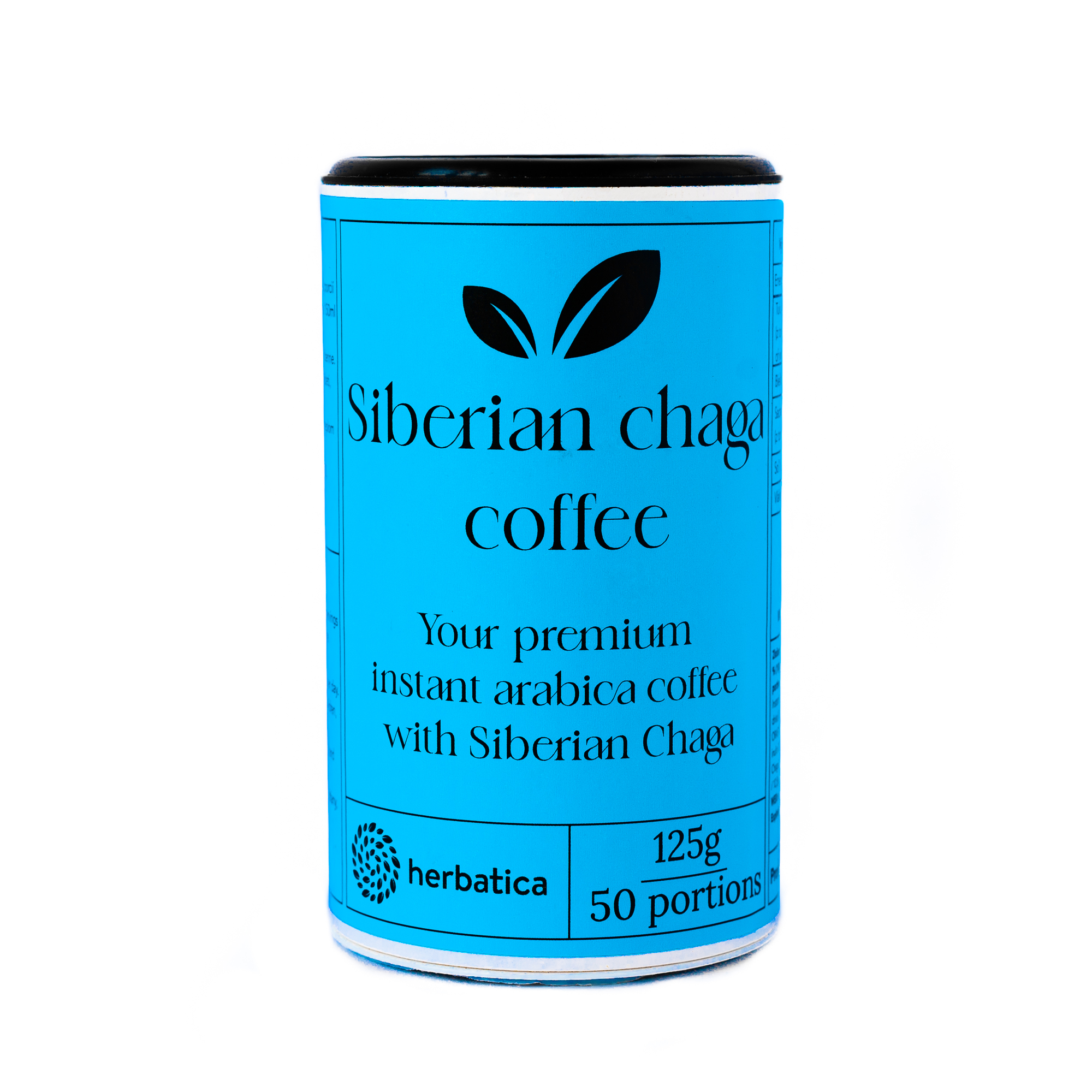 Sibírska čaga s prémiovou instantnou kávou arabica - 125g - Herbatica