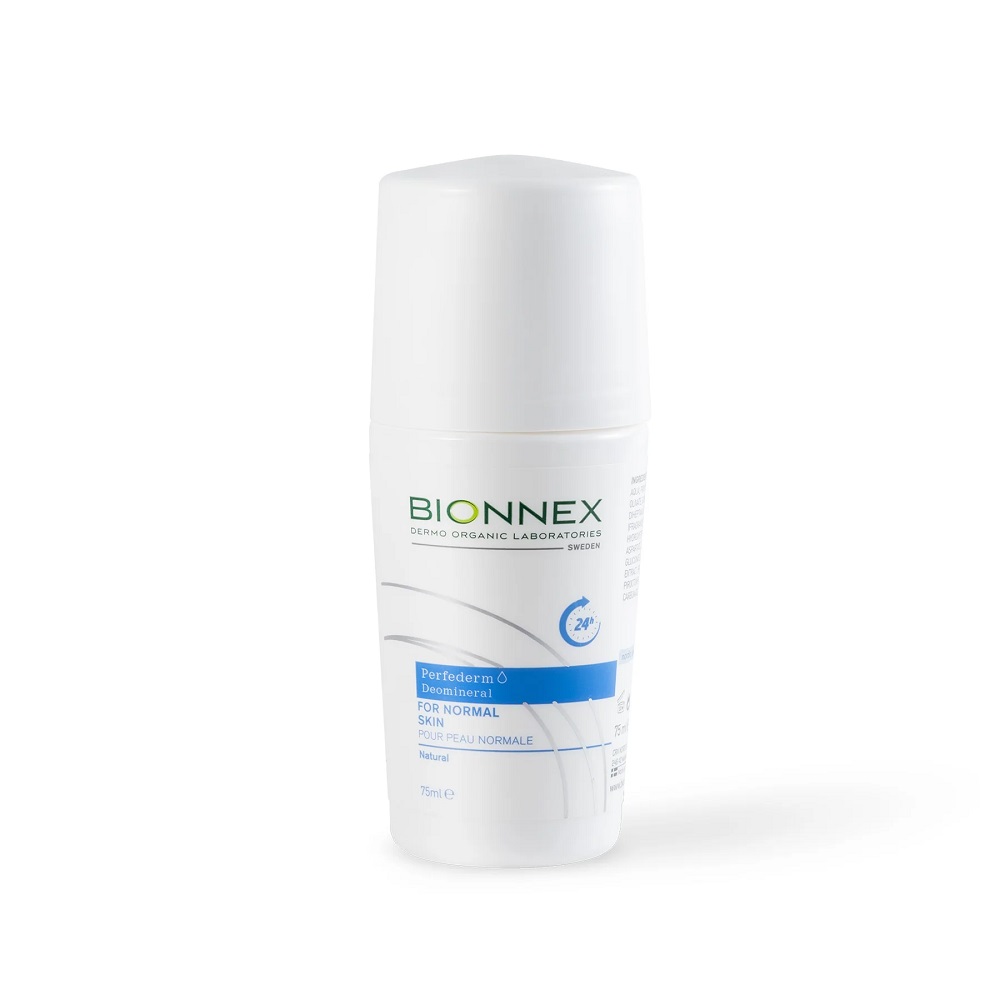 Minerálny deodorant roll-on na normálnu pokožku - 75ml - Bionnex
