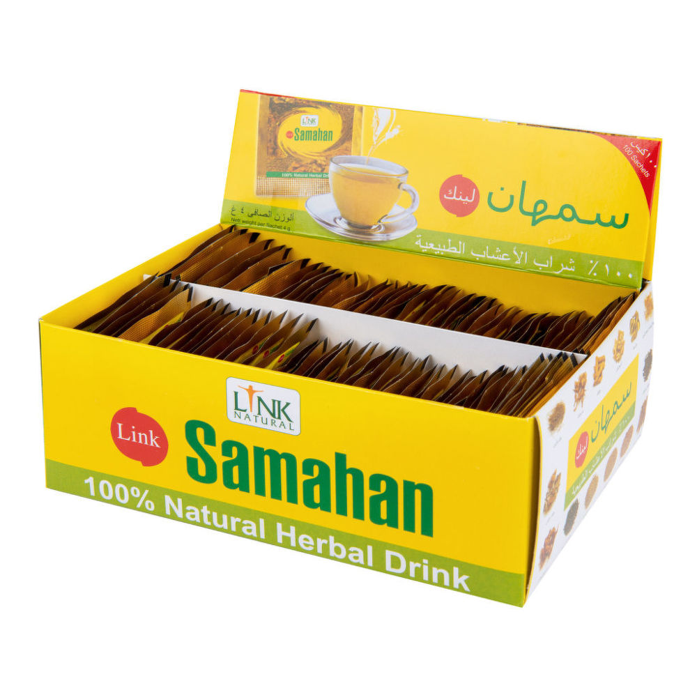 HealthNA Samahan - ajurvédsky instantný bylinný čaj - Link Natural Balenie: 400 g