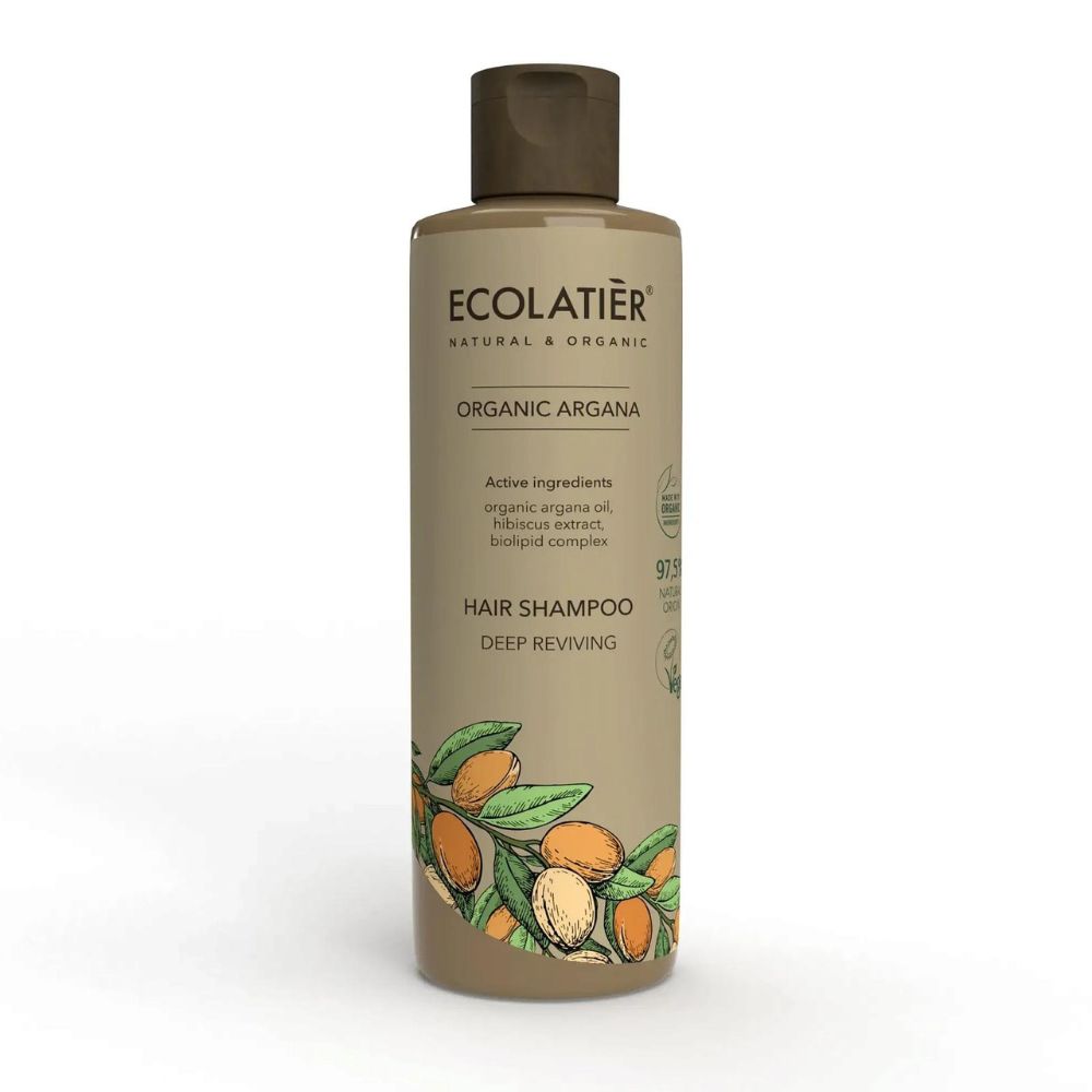 Šampón na vlasy hĺbkovo vyživujúci Organic Argana - 250 ml - Ecolatier
