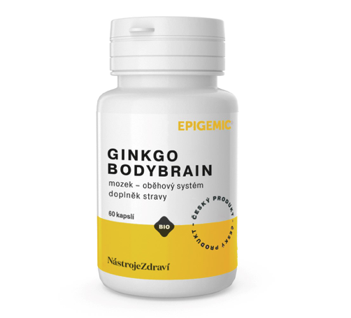 Ginkgo BodyBrain - 60 kapsúl - Epigemic®
