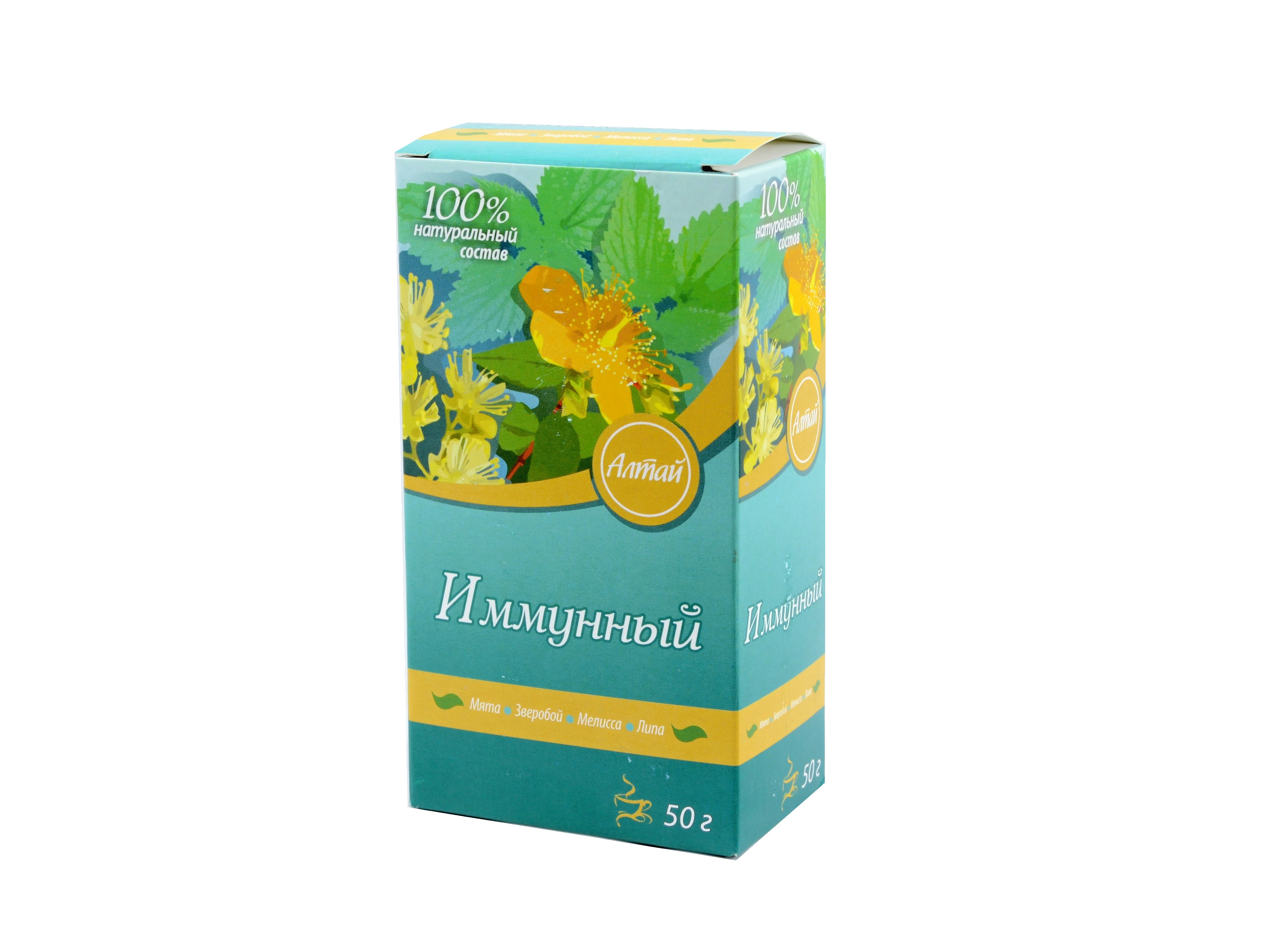 100  percent prírodný čaj Imunita - Firma Kima - 50g