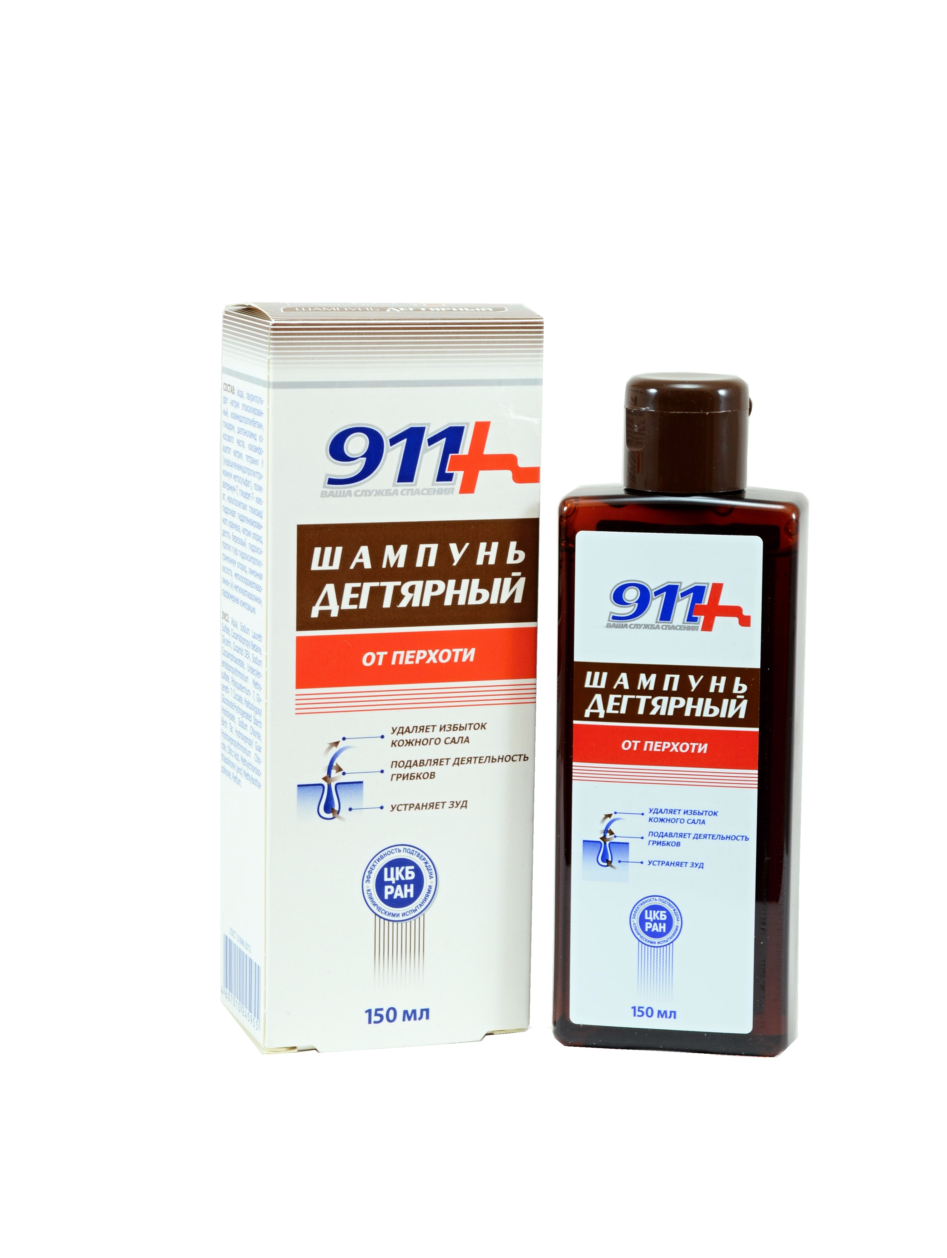 Twinstec 911 Dechtový šampón proti lupinám - Twinstec 911 - 150 ml